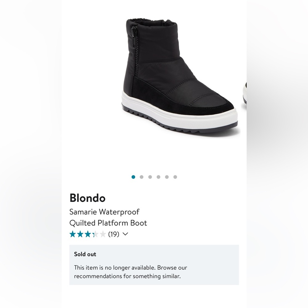 Blondo Samarie Waterproof Quilted Boots
